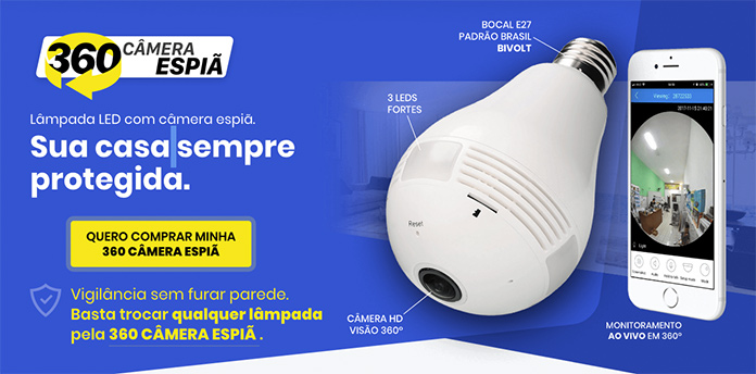 câmera Espiã 360